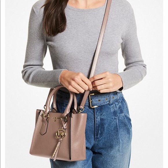 RELISTING✨MICHAEL MICHAEL KORS
Kris Small Pebbled Leather Satchel - Picture 3 of 5